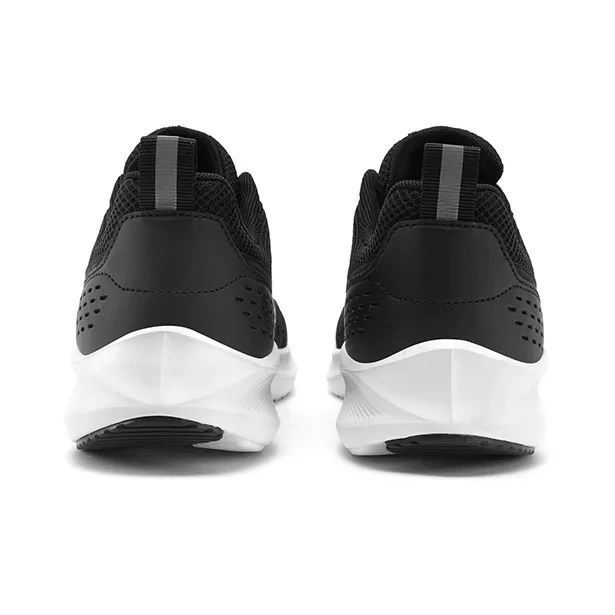WALK SOUL Non-slip Wear-resistant Shock Absorption Low-Top Running Shoes Men's Black-10