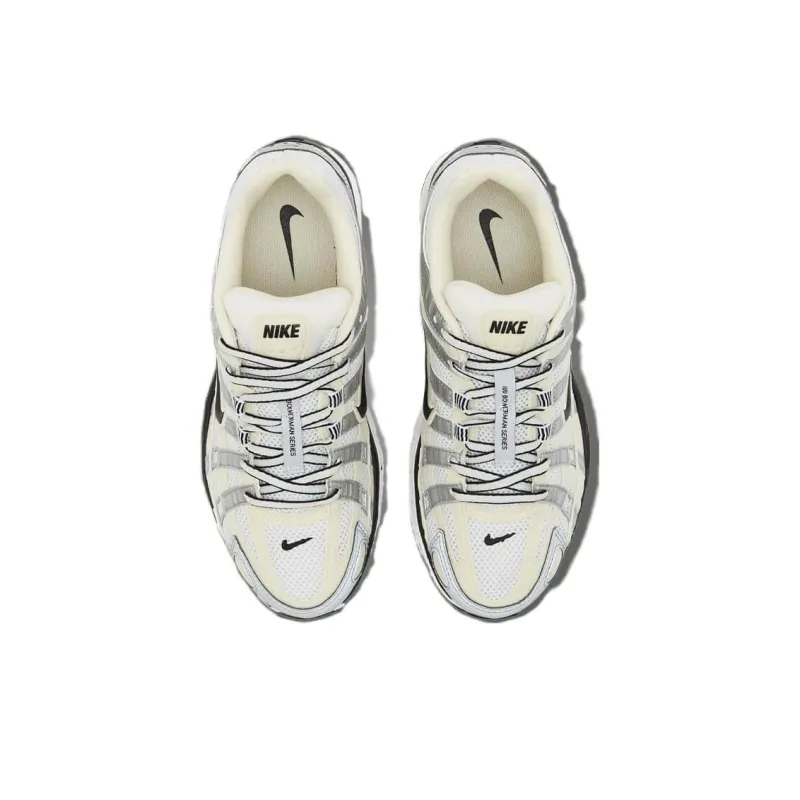 Nike P 6000 Coconut Milk Metallic Silver Women's-3