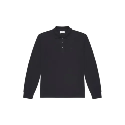 BALLY Polo Shirts Men Dark Blue