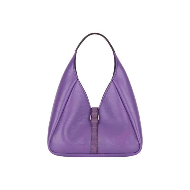 GIVENCHY Grained Calfskin Handbag Mini Women's Purple-1
