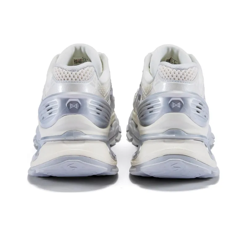 LiNing Furious Rider BOW Shock Absorbers With Slip Resistant Features Low Top Casual Shoes Women's Ecru-4