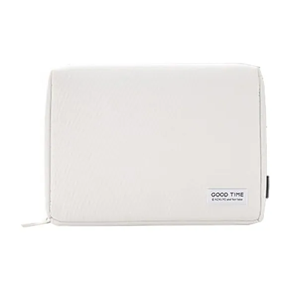 KOKUYO ×Noritake Collaboration Nylon Flat Pack Storage Bag Unisex Dark Blue/White-5