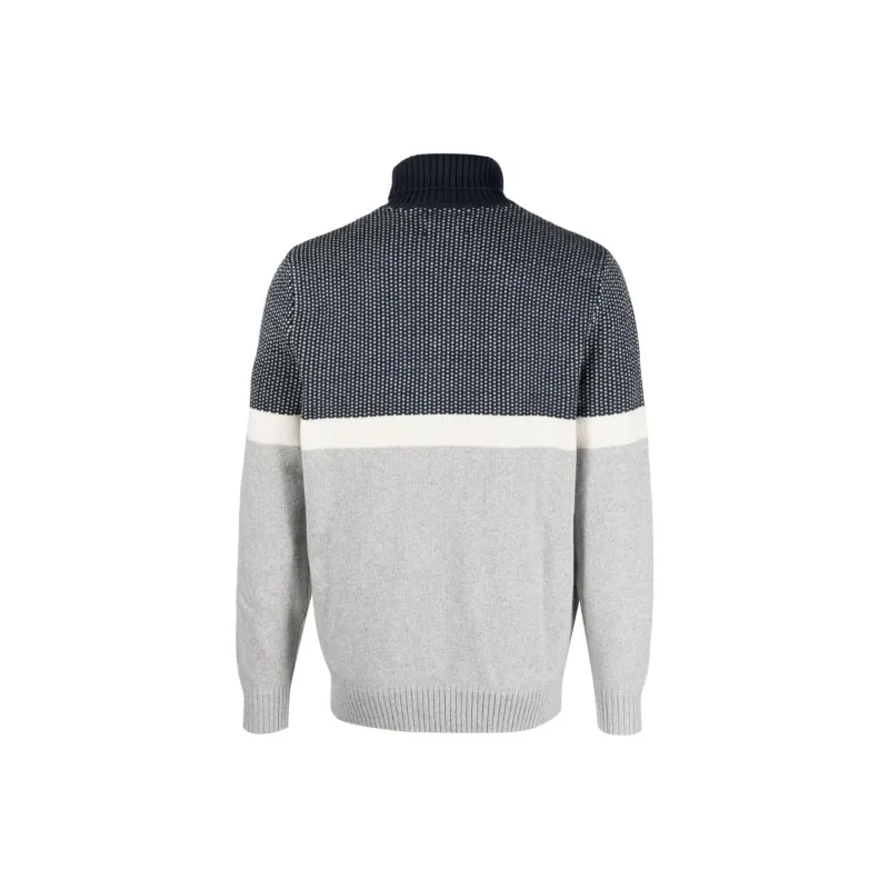 BARBOUR Bream Bream Color Blocked Roll Neck Jumper-1