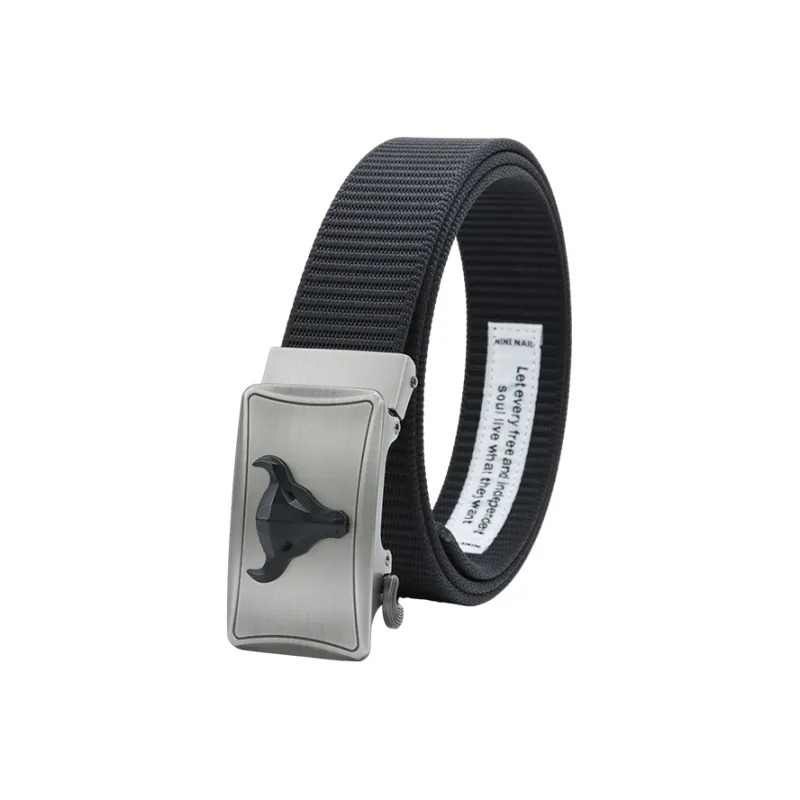 NINE NAIL Military Style Workwear Trendy And Powerful Nylon Canvas Belt Unisex Width  3.5cm-4
