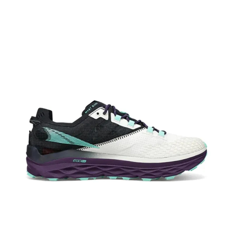 Altra Mont Blanc Wear-Resistant Low-Top Running Shoes Women's Black Green-1