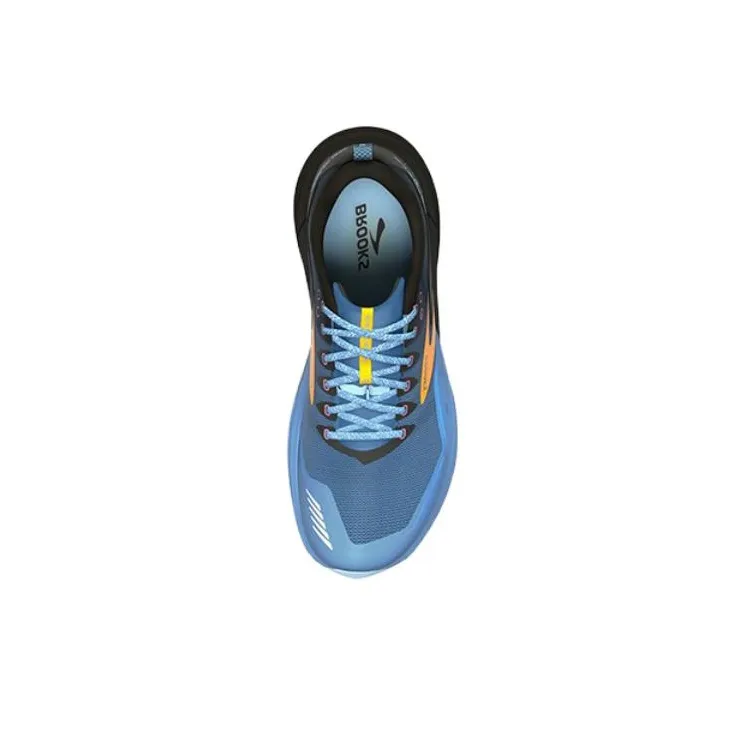 Brooks Cascadia 16 Cushioned Slip-Resistant Low-Top Casual Running Shoes Women's Blue-3