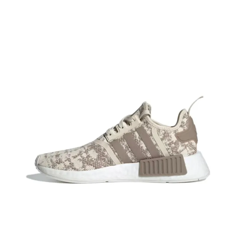 Adidas NMD_R1 'White Beige Camo' Women's-0