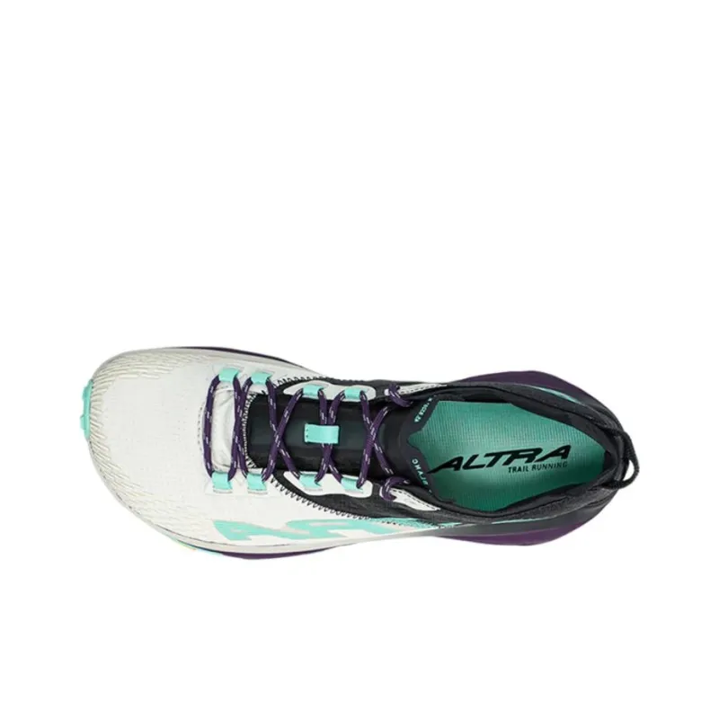 Altra Mont Blanc Wear-Resistant Low-Top Running Shoes Women's Black Green-3