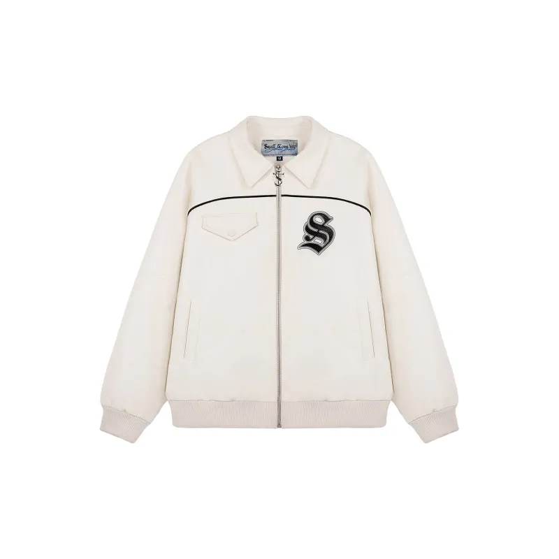 STK SMALL TOWN KID Leather Jacket Unisex-1