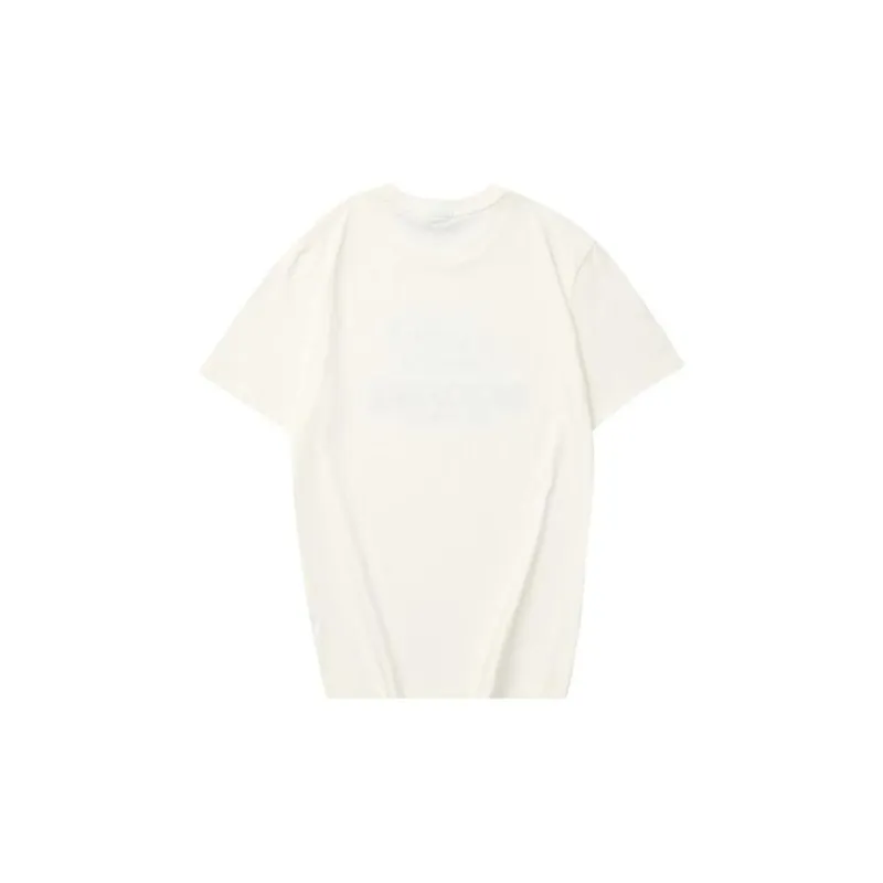 Skechers T Shirt Unisex Marshmallow White-1
