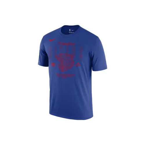 Nike T-Shirts Men Royal Blue