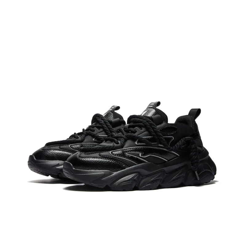 A1 Coverage Height Increasing Support Wear Resistant Low Top Chunky Sneakers Unisex-2