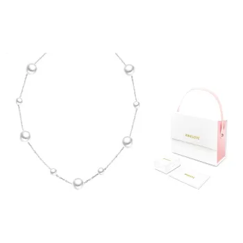 RINGLOVE S925 Silver Necklaces Women's Silver Purple