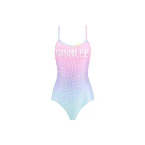 SISII LEE One-Piece Swimsuits Women's Violet Gradient Mermaid