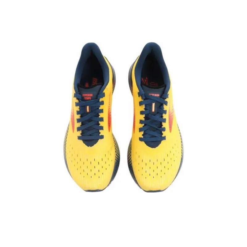 Brooks Hyperion Tempo Slip Resistant Low Top Running Shoes Men's Yellow-3