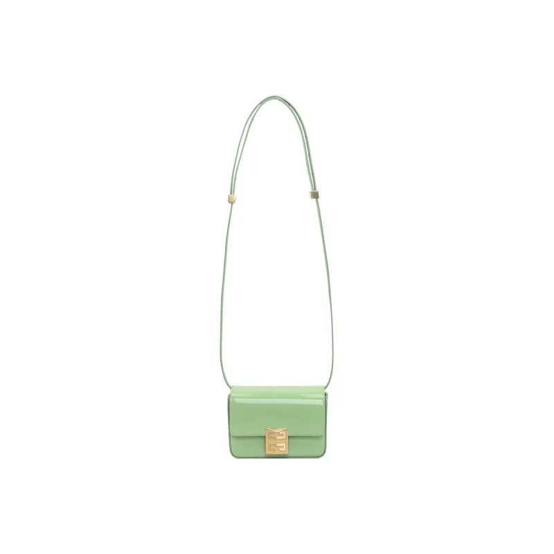 GIVENCHY 4G Calfskin Shoulder Bag Crossbody Bag Small Size Women's Green-1