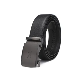 SEPTWOLVES High End Youth Automatic Buckle Leather Belts Men's 3.5CM