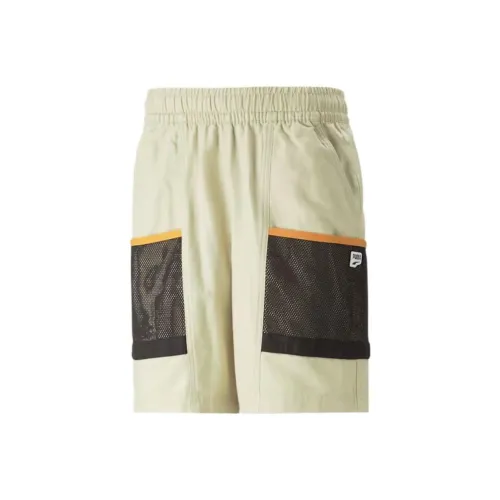 PUMA Cargo Shorts Men Khaki