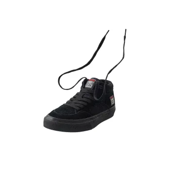 Vision Street Wear Concave Coverage Anti-Slip And Wear-Resistant Mid-Top Skateboard Shoes Unisex Black