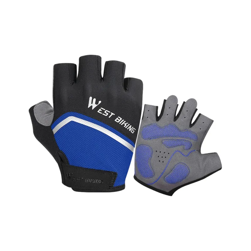WEST BIKING Riding Equipment Cycling Glove Unisex Nylon PU Polyamide Elastane-6