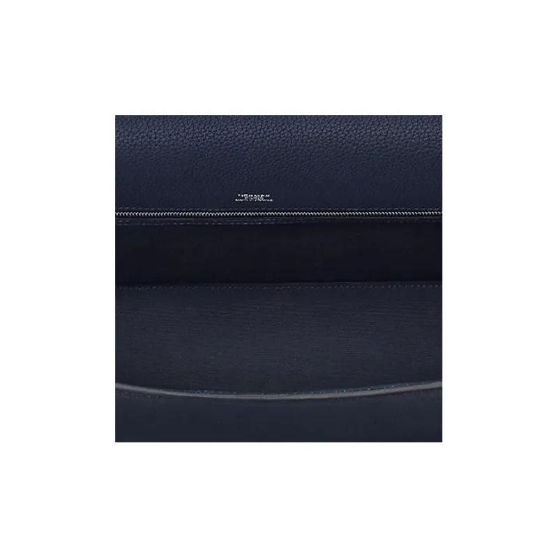 HERMES Citynews Togo/Sombrero II Calfskin Messenger Bag Shoulder Bag Crossbody Bag Men's Midnight Blue/Dark Blue-3