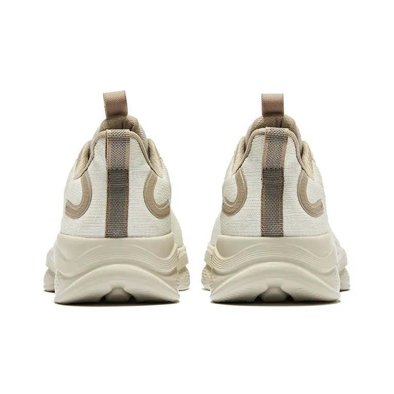 Erke Bullet 1.0 Cushioning Anti-Slip And Wear-Resistant Low-Top Running Shoes Men's Light Stone Gray Taupe-3