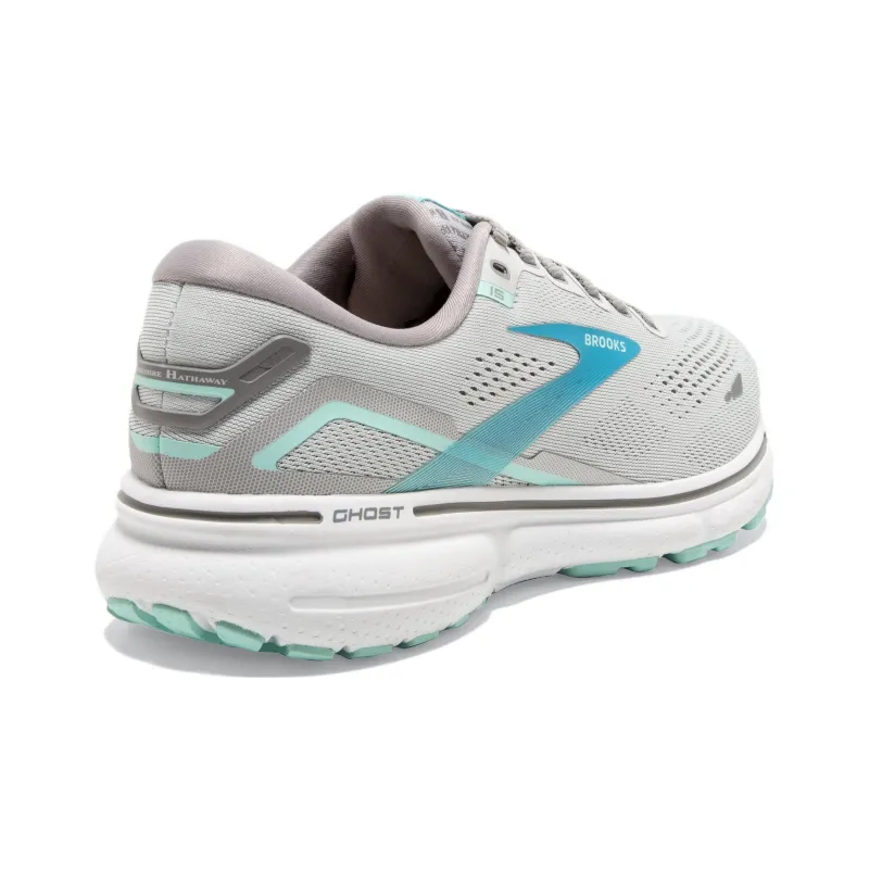 Brooks Women's Ghost 15 'Grey Blackened Pearl'-3