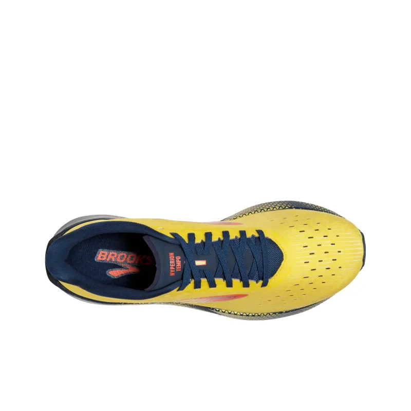 Brooks Hyperion Tempo 'Yellow Navy'-3