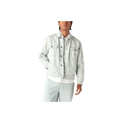 Dickies Denim Jackets Men Light Blue