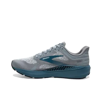 Brooks Launch 9 Anti-Slip Wear-Resistant Low-Top Running Shoes Men's Gray