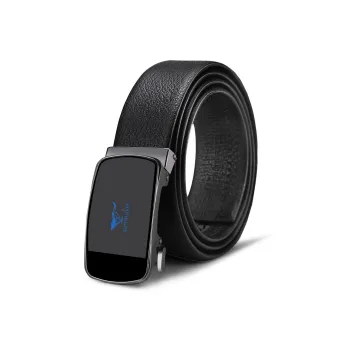 SEPTWOLVES Casual Youth Pin Buckle Leather Belts Men's Width 3.4cm
