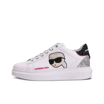 KARL LAGERFELD Kapri Karl Ikonic Leather Sneakers