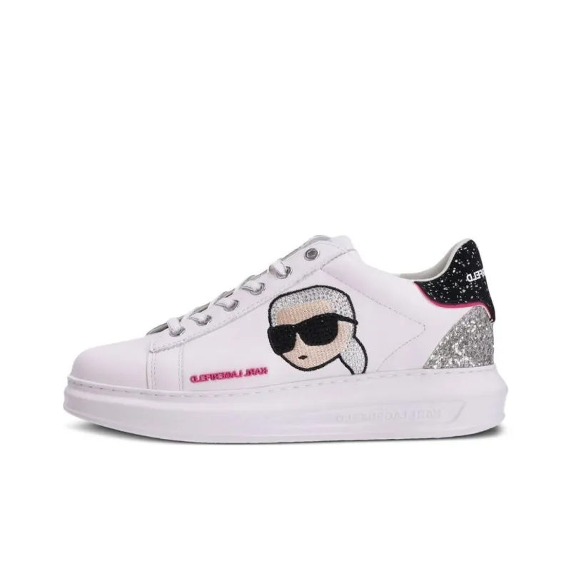 KARL LAGERFELD Kapri Karl Ikonic Leather Sneakers-0