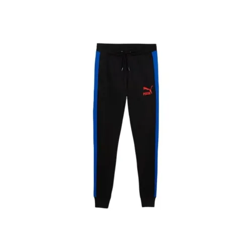 PUMA Active Small Knitted Sweatpants Men Black