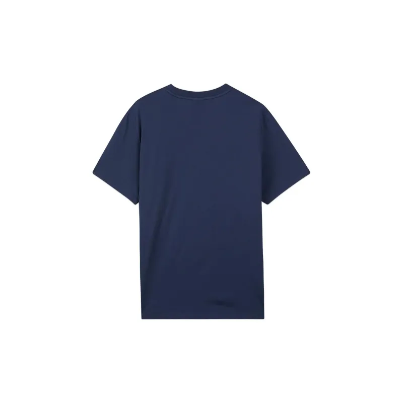 Skechers Drop Shoulder Sleeve T Shirt Unisex Medieval Blue-1