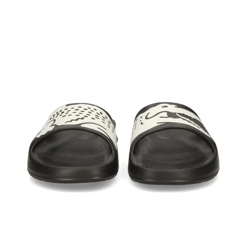 LACOSTE Slide Slippers Men's Black-3