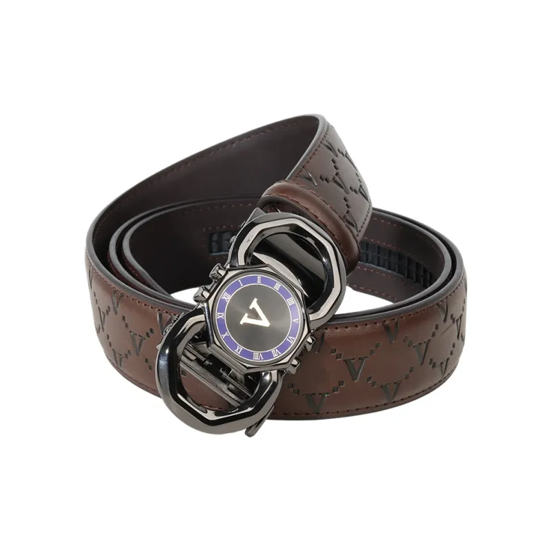 NINE NAIL Cow Leather Genuine Leather Men's Belt Men's Width 3.5cm-27