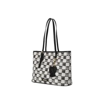SEM/R X Luo Xiaohei PU Shoulder Bag Women's White/Black Tone/Grass Green/Light Khaki