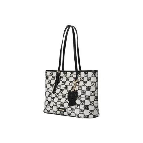 SEM/R X Luo Xiaohei PU Shoulder Bag Women's White/Black Tone/Grass Green/Light Khaki