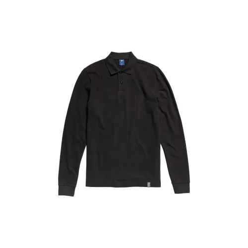 G-STAR RAW Polo Shirts Men Black