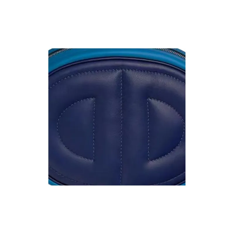 HERMES In The Loop Swift Leather Pig Nose Sling Bag, Fanny Pack Unisex Sapphire Blue/French Blue/Black-3