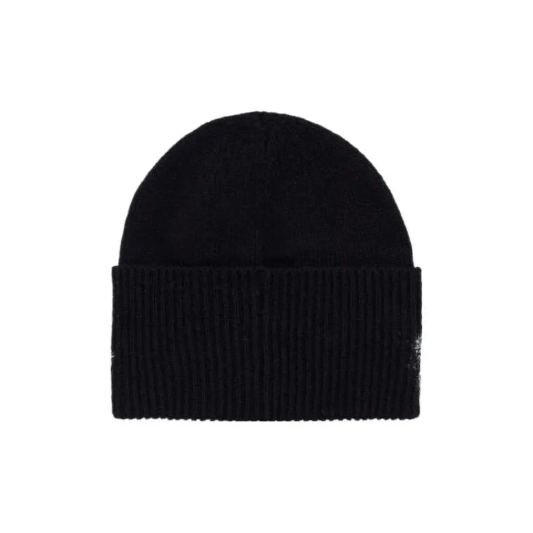 MARNI Logo Appliqué Wool Beanie-1