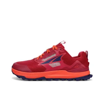 Altra Altra Lone Peak 7 Cushioned Slip-Resistant Low-Top Running Shoes Women's Red
