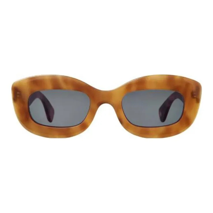 GARRETT LEIGHT Dolores Round frame Sunglasses-1