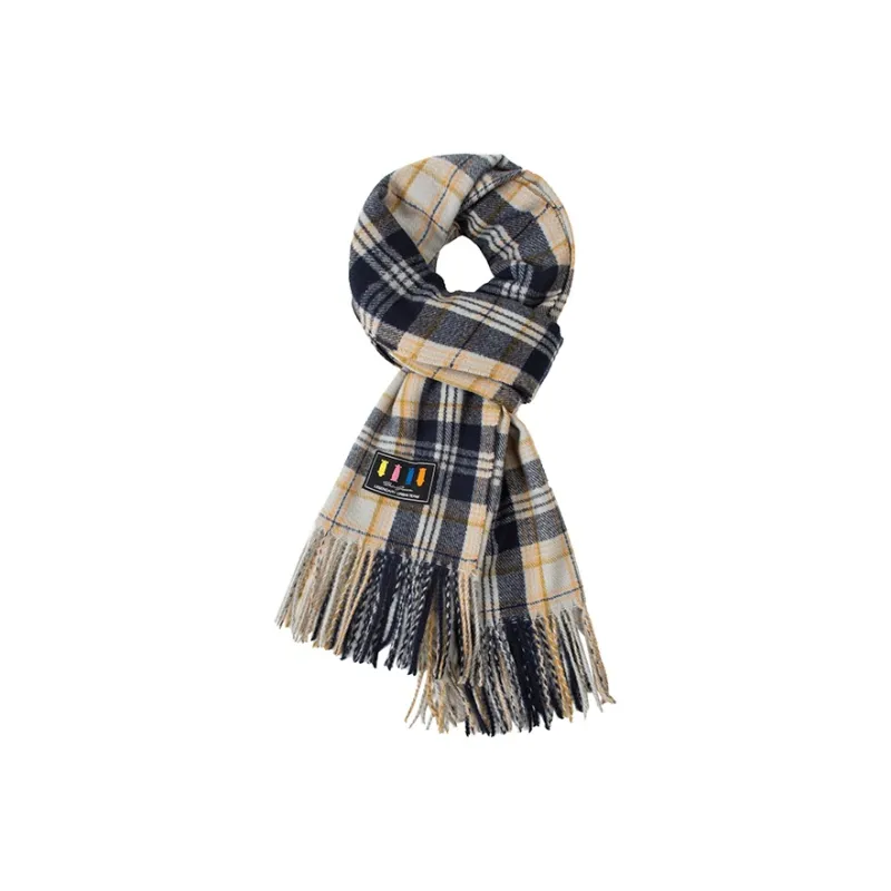 BAIJUAN Knit Scarves Unisex-2