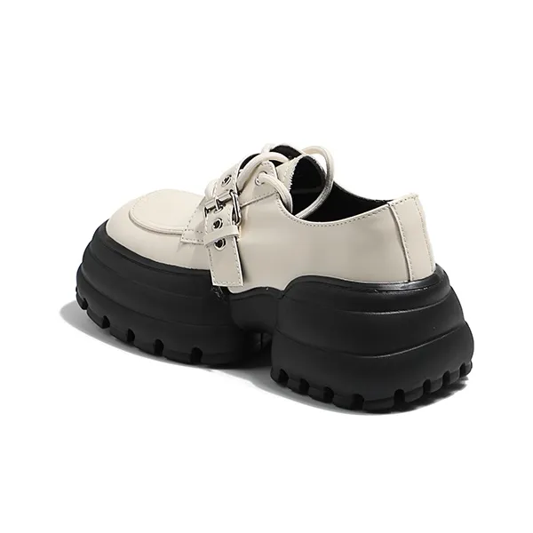 MIS. DANNY Loafers Women's Black/Beige-3