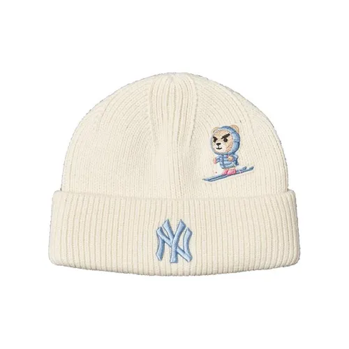 MLB Acrylic Beanies Unisex White