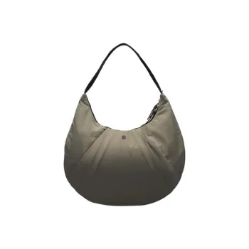Lululemon Polyester Dumpling Bag Yoga Bag Shoulder Bag Regular Unisex Army Green