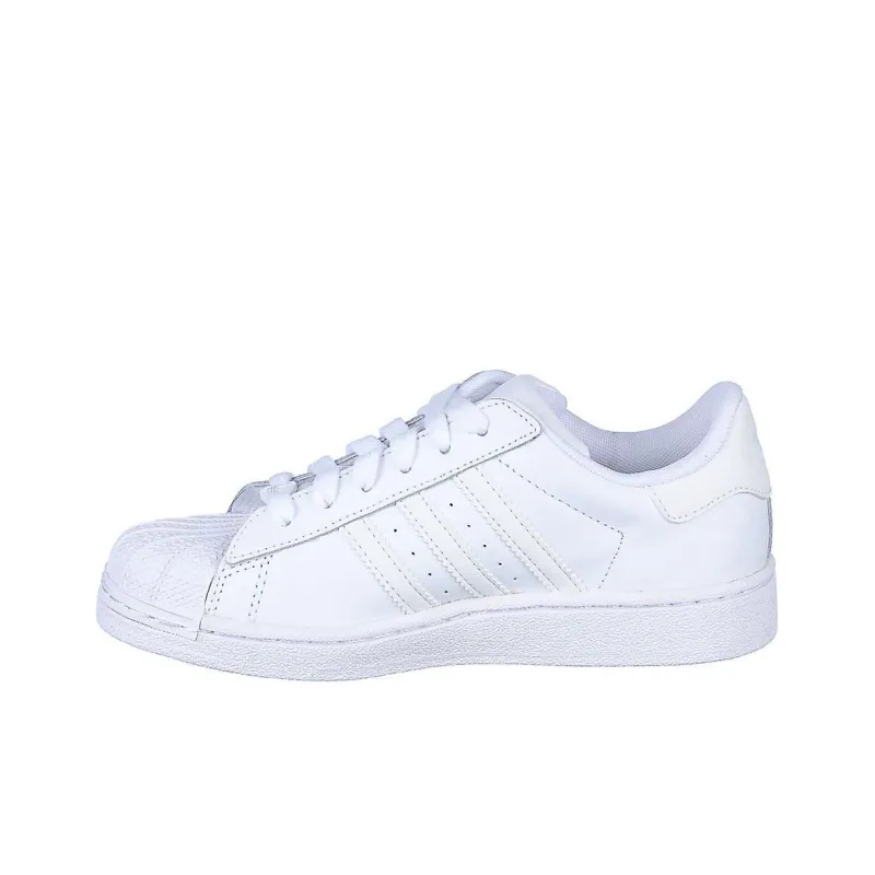 Adidas Originals Superstar Cushioning, Wear Resistant Low Top Casual Shoes Men's White-0