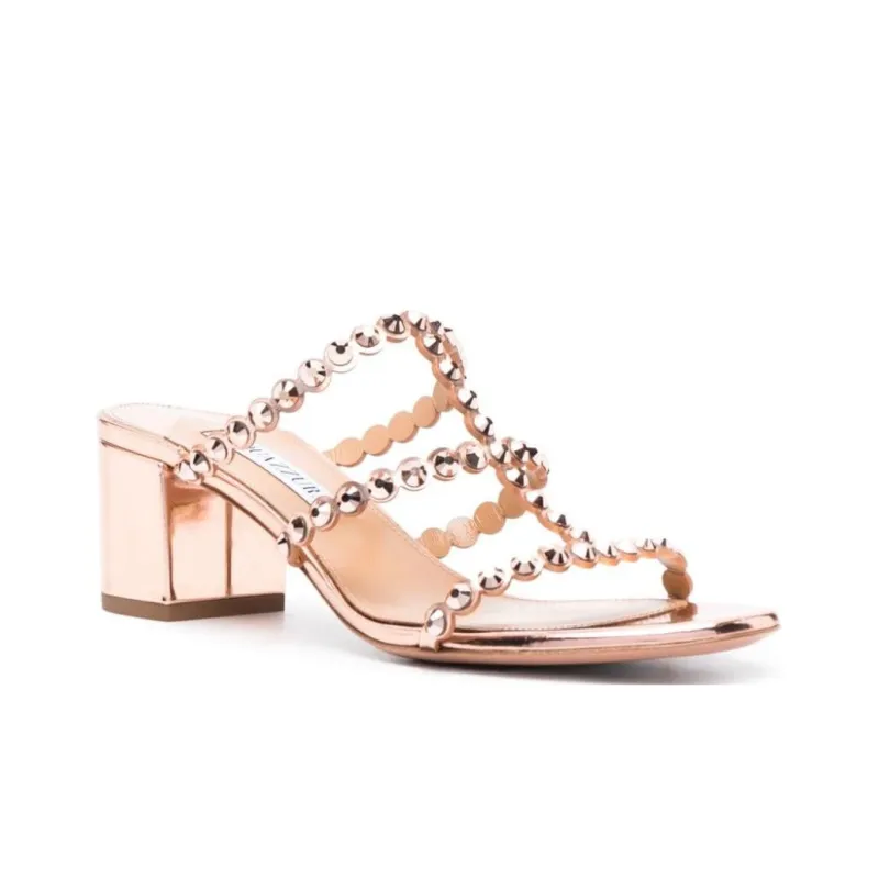 AQUAZZURA Tequila 50mm Crystal-embellished Sandals-1